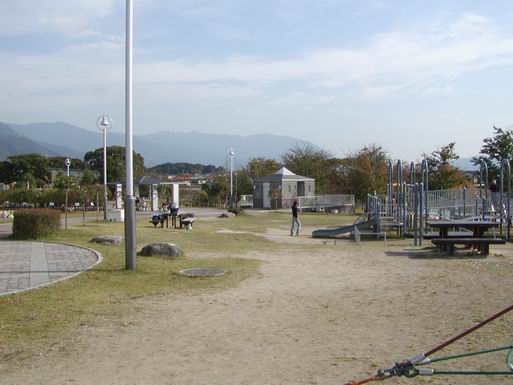 展望公園にあるトイレ